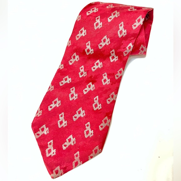 Vintage Valentino Cravatte Silk Tie - Picture 2 of 4